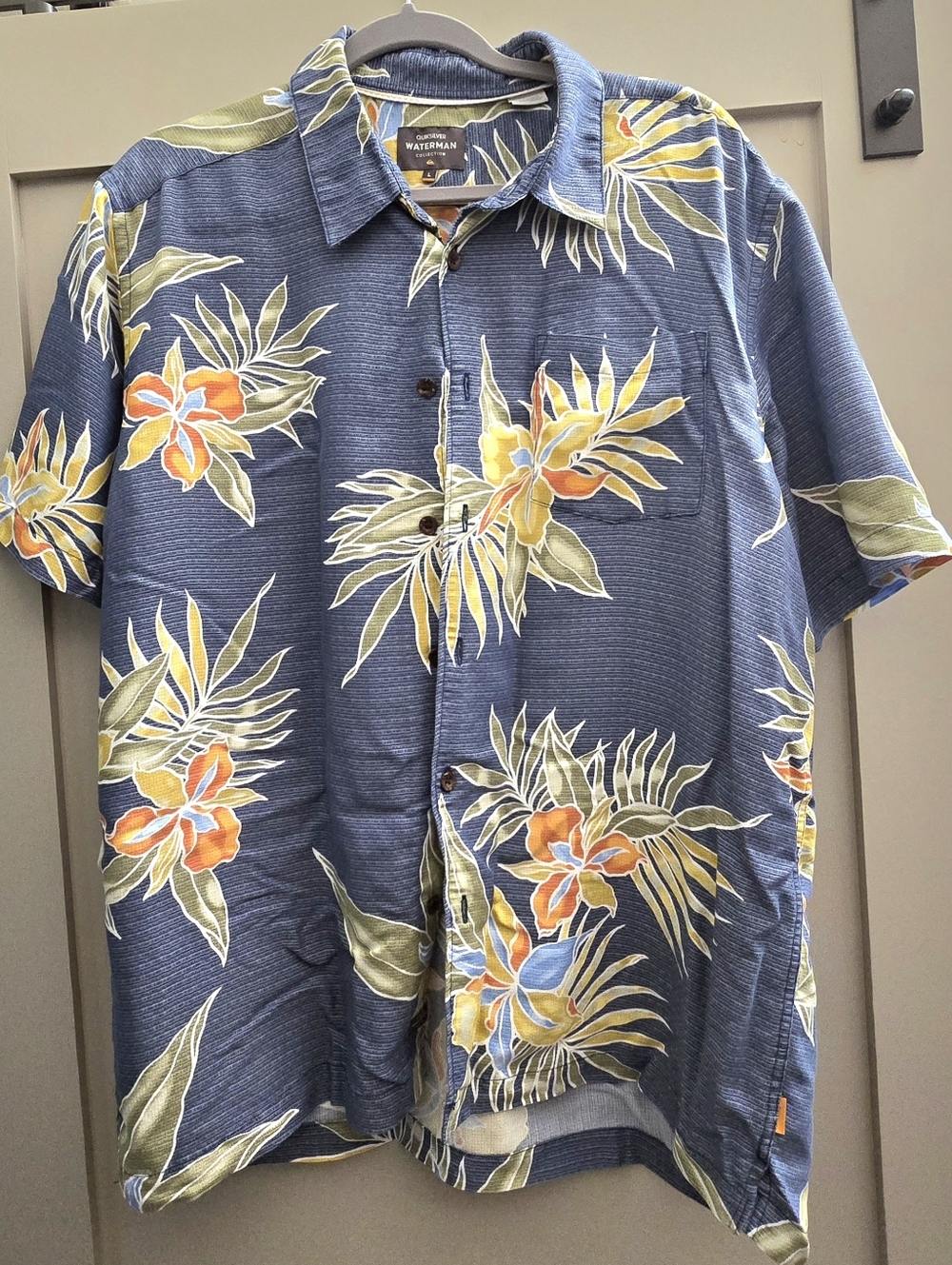 Quiksilver Waterman Hawaiian Shirt